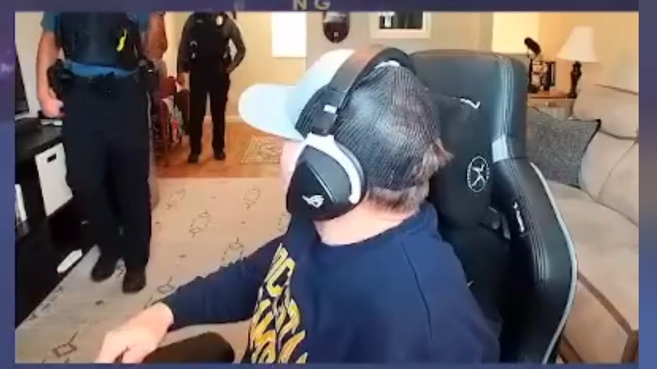 Ned Luke SWATTED Again (Michael from GTA)