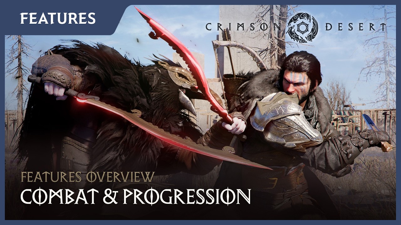 Features Overview #2: Combat and Progression | Crimson Desert