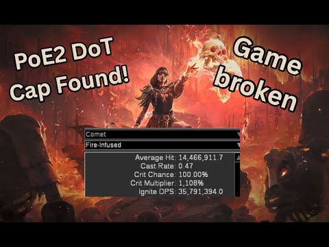 We hit the PoE2 DoT cap and broke the game | PoE2 Infernalist