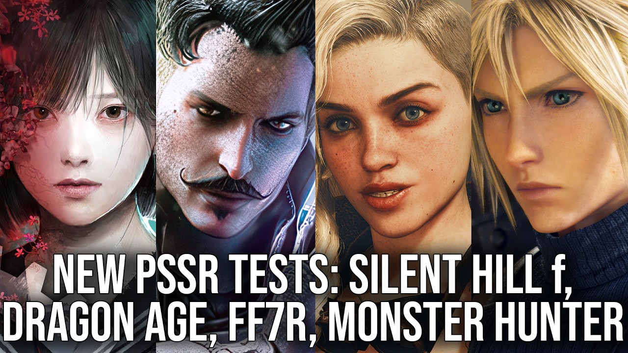 Upgraded PSSR Tested: Silent Hill f, Final Fantasy 7 Rebirth, Monster Hunter Wilds, Dragon Age!