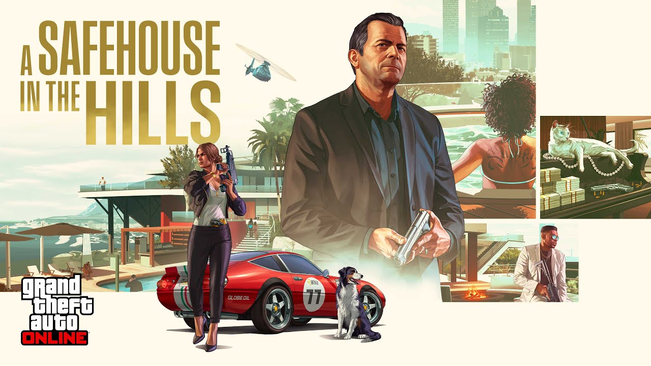 GTA Online: A Safehouse in the Hills Now Available