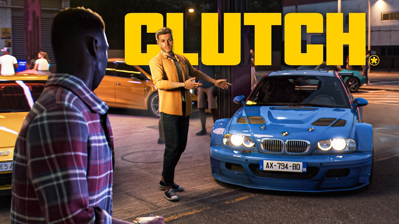Welcome to CLUTCH - A NEW Story Driven Racing Game!