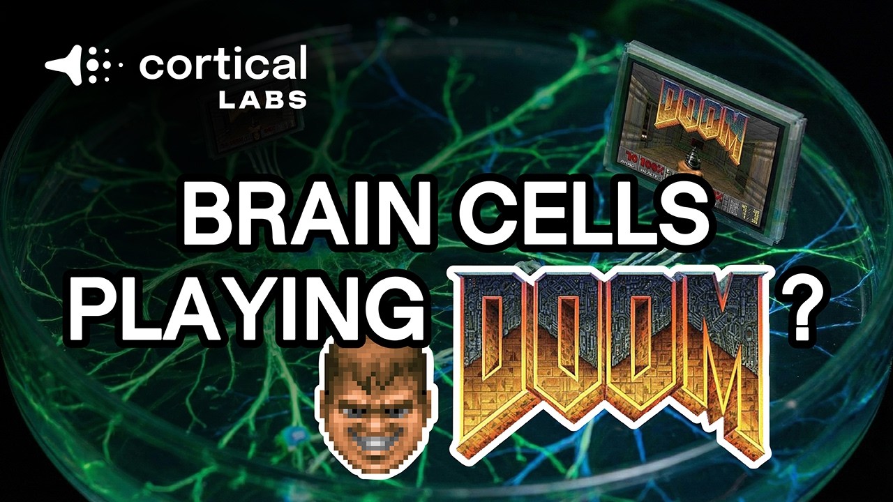 Living Human Brain Cells Play DOOM on a CL1