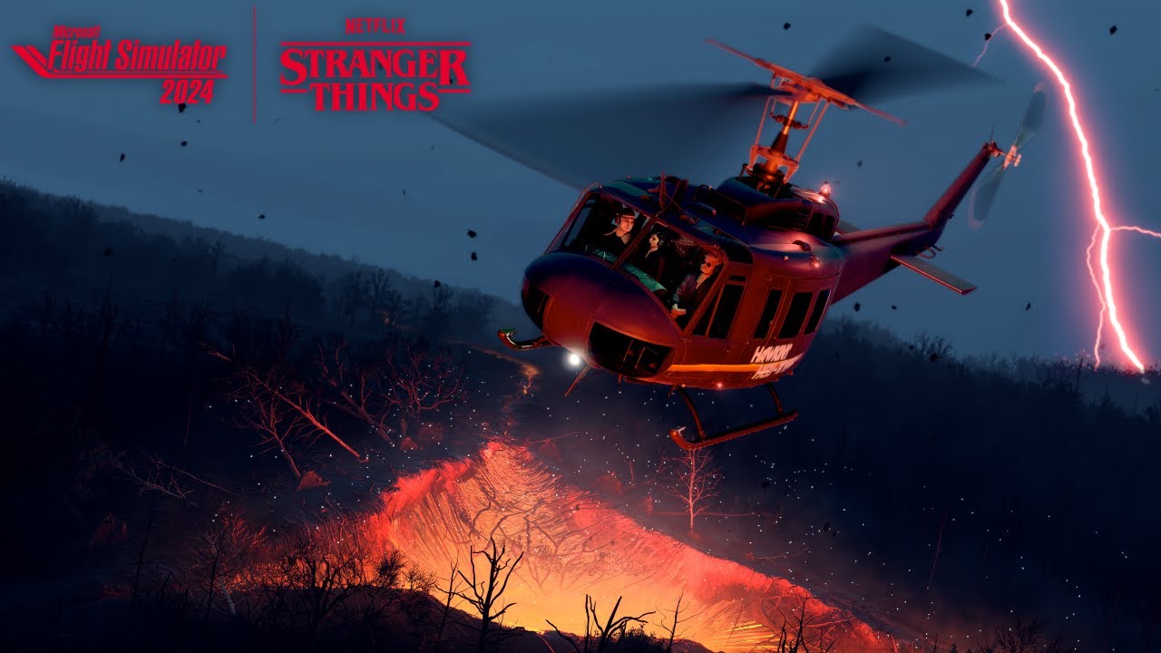 Microsoft Flight Simulator 2024: Stranger Things Expansion