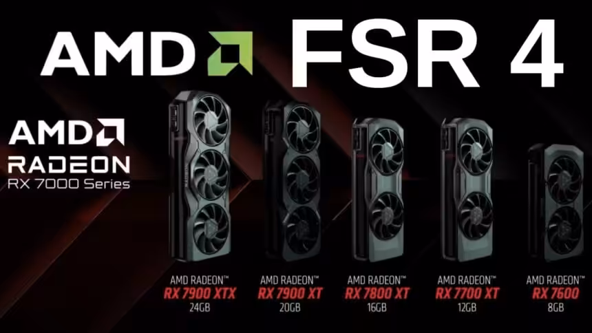 AMD Radeon RX 7000 FSR 4