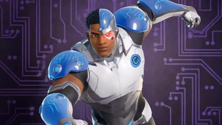 Fortnite Teen Titans Kadrosunu Tamamladı: Cyborg Mağazada! 1 Cyborg Fortnite Teen Titans