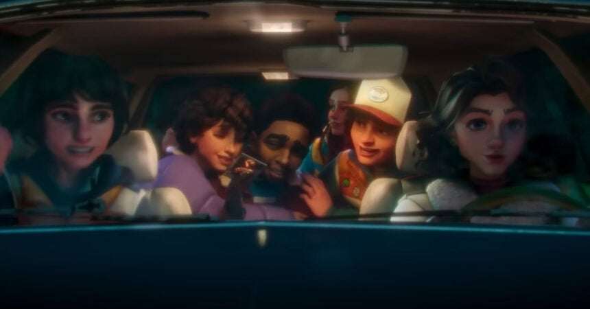 Stranger Things: Tales From ’85 tanıtım görseli