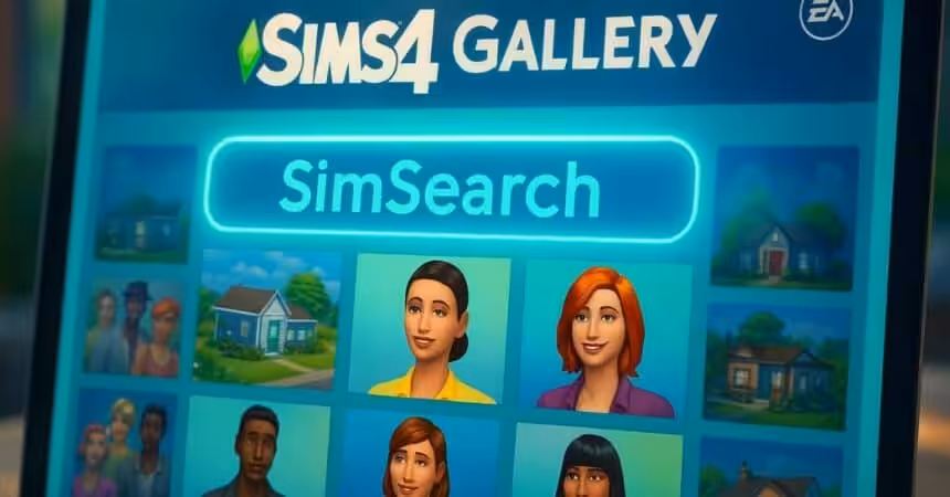 The Sims 4 Galerisi — yapay zekâ destekli SimSearch arama özelliği sızıntısı
