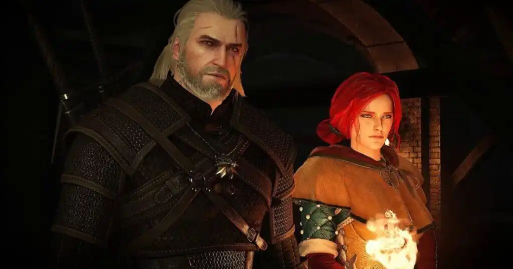 The Witcher 3 Geralt ve Triss