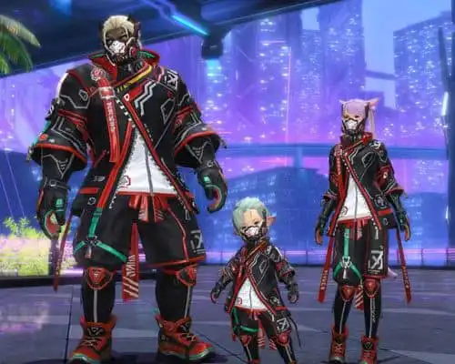 Final Fantasy 14 Eastern Technoattire