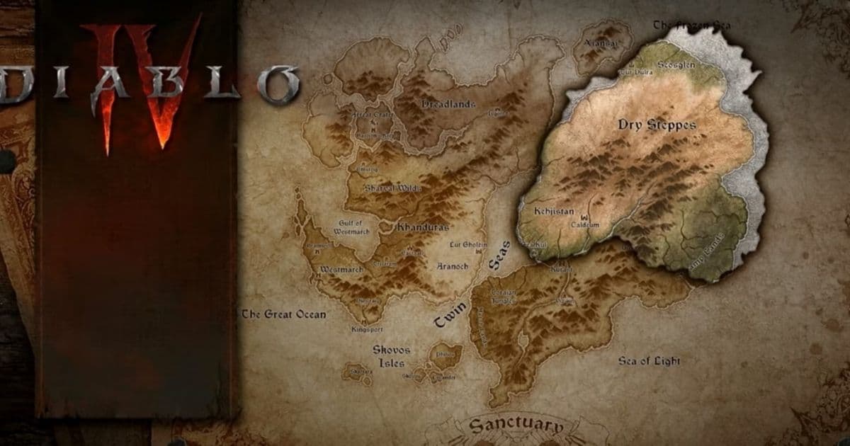 Diablo 4 Lord of Hatred Skovos haritası