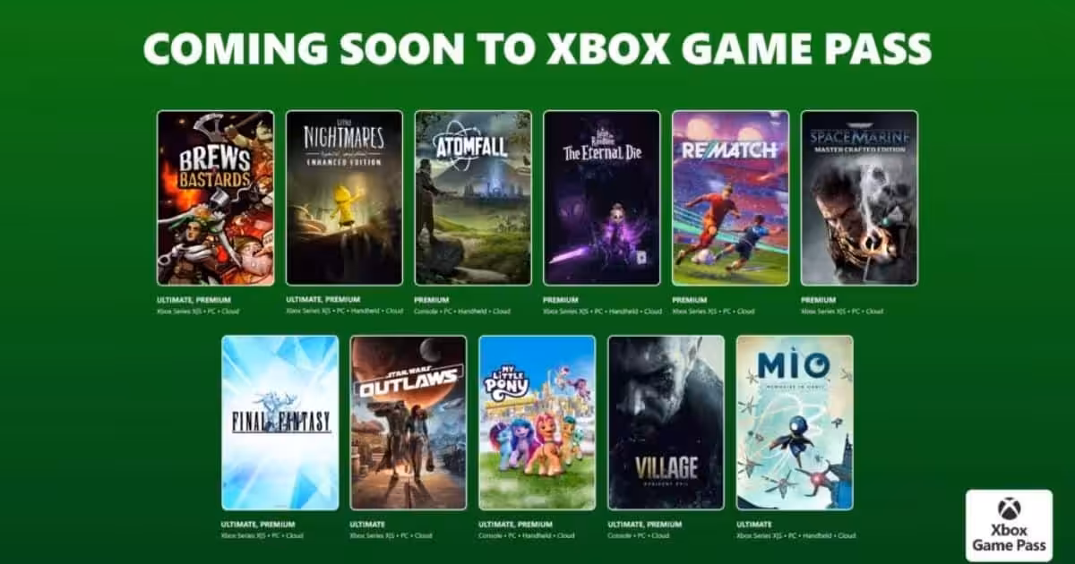 Game Pass ocak ayı oyunları listesi