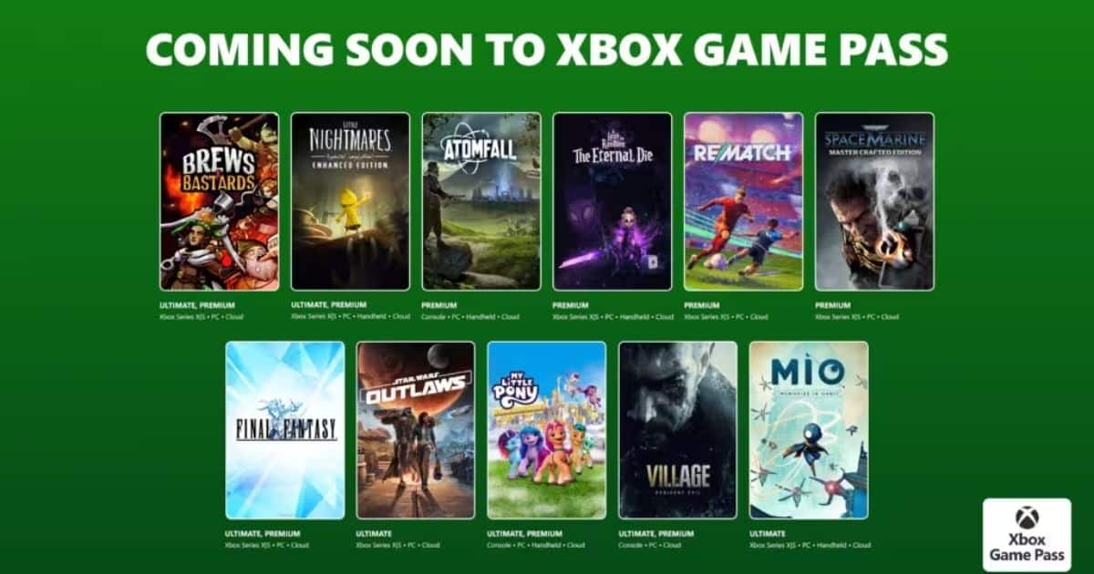 Game Pass ocak ayı oyunları listesi