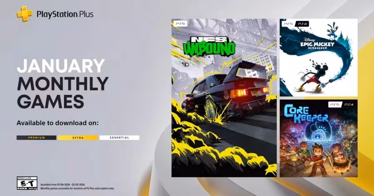 PlayStation Plus Ocak 2026 ücretsiz oyunları açıklandı 2 Ocak 2026 PlayStation Plus oyunları