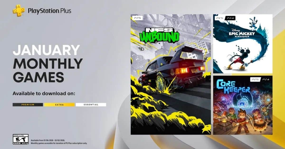 Ocak 2026 PlayStation Plus oyunları
