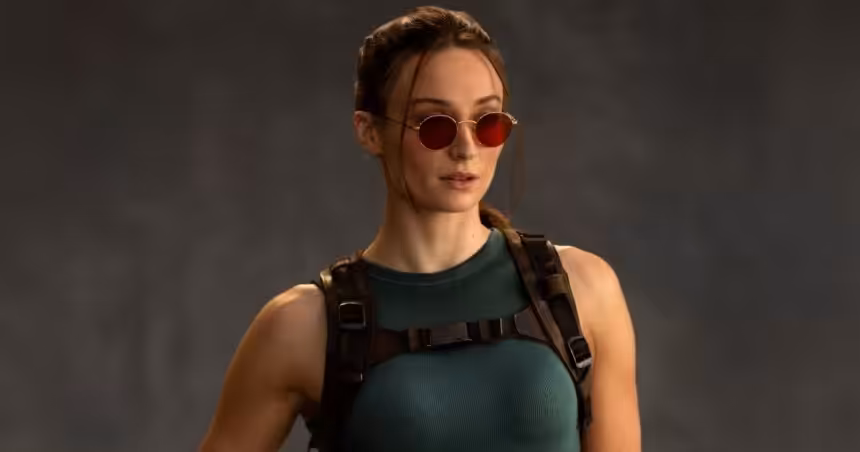 Tomb Raider setinden yeni fotoğraflar paylaşıldı 1 Sophie Turner Lara Croft