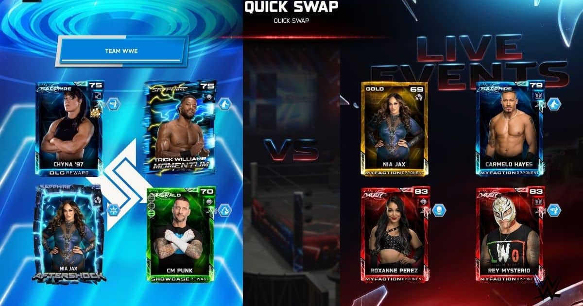 WWE 2K26 takım kimyası (2)