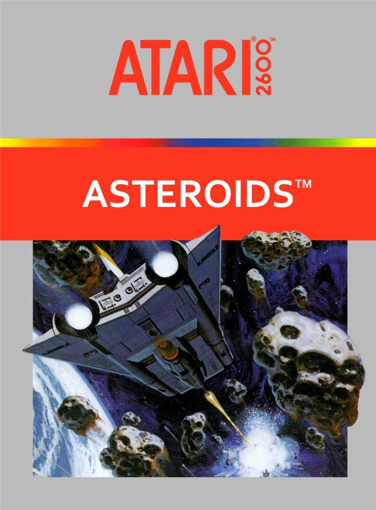 Asteroids Atari Game