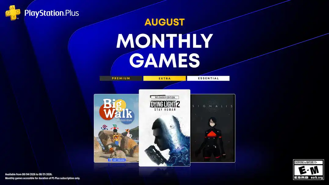 Ps Plus Ağustos 2026 Essential