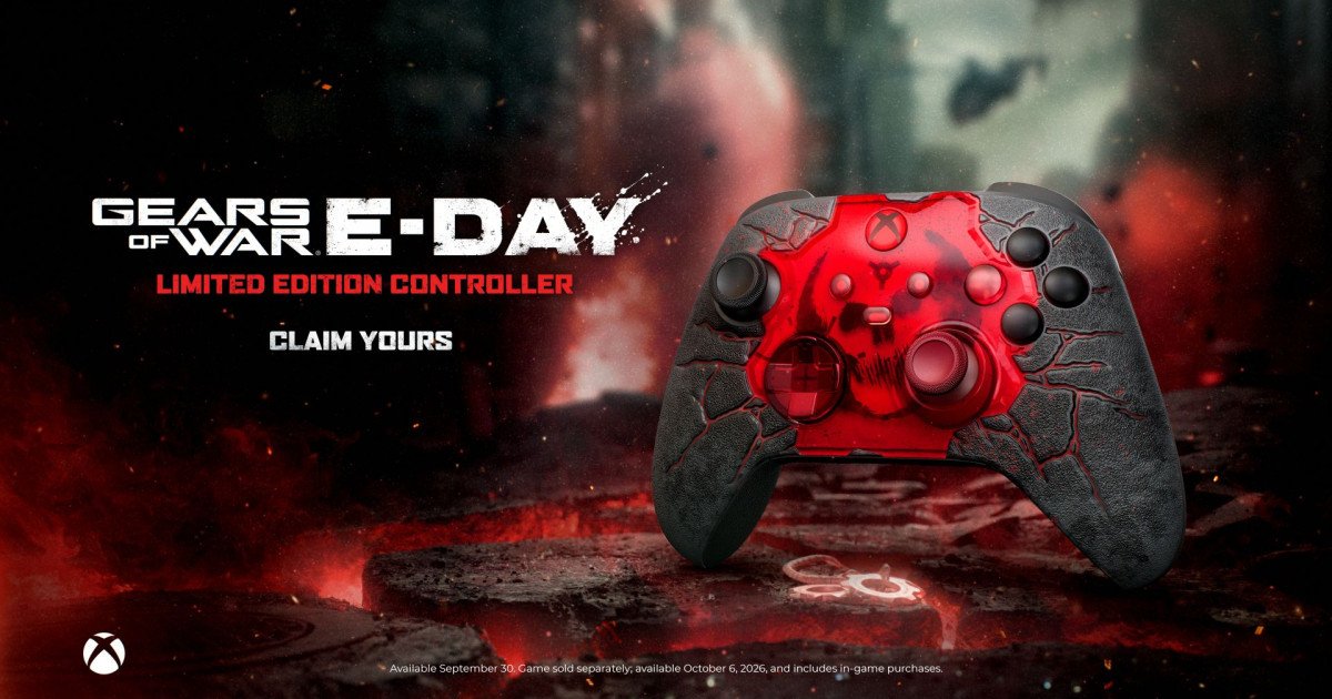 Gears Of War E Day Için Iki Özel Xbox Kumandası