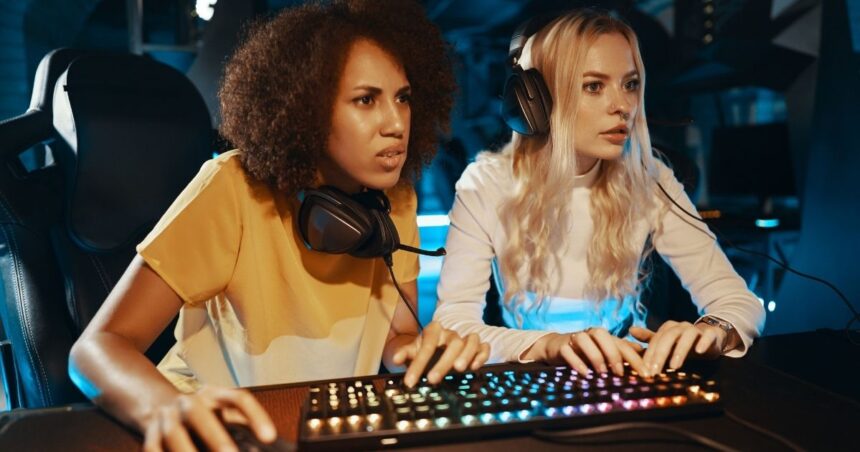 gaming kadın oyuncu